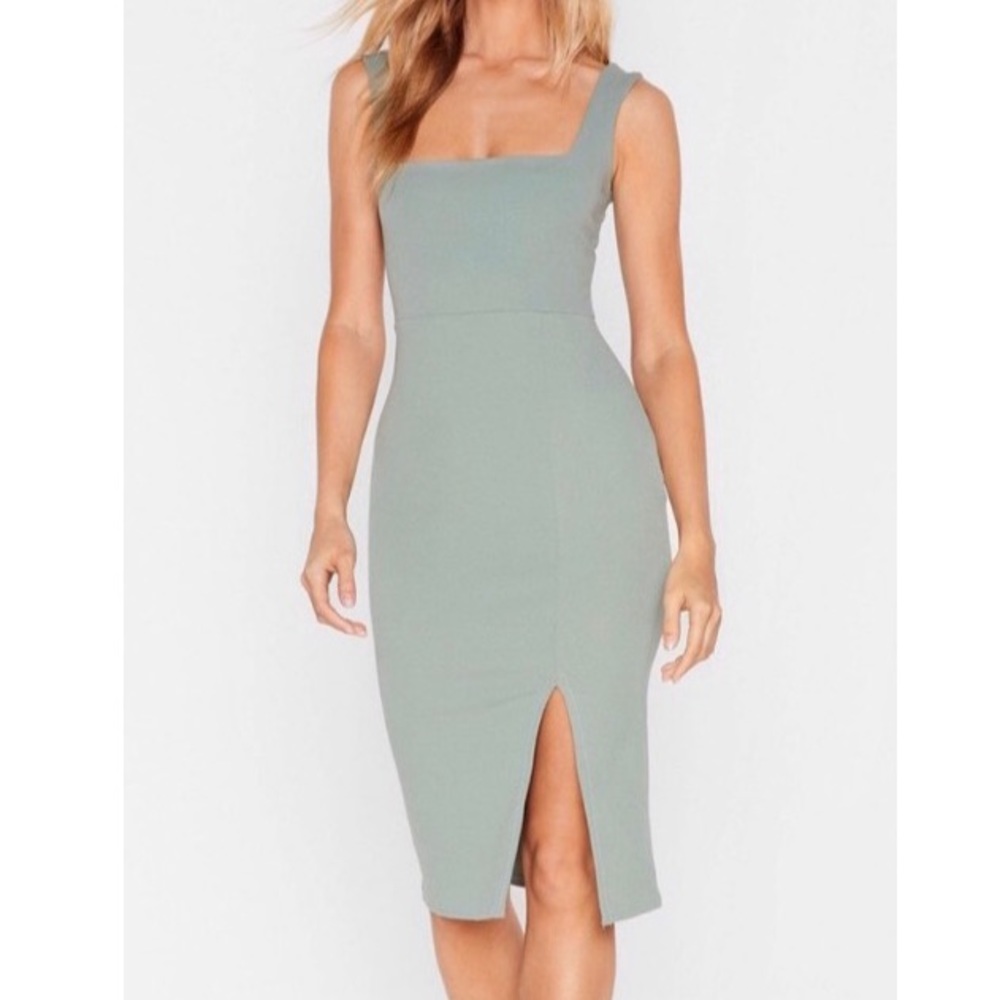 Mint colored dress - Nasty Gal